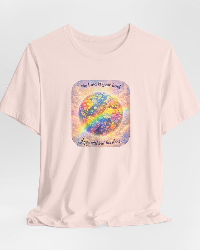 "My Land is Your Land" Unisex Jersey Short Sleeve Tee