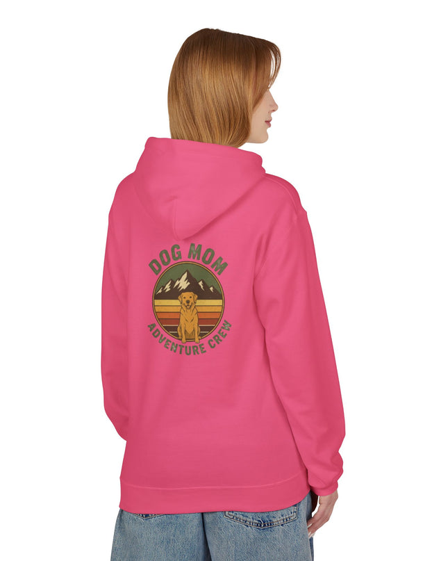 "Dog Mom" Unisex Midweight Softstyle Fleece Hoodie