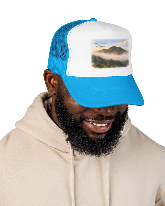 "Mount Tamalpais, Mill Valley, California" Foam Trucker Hat
