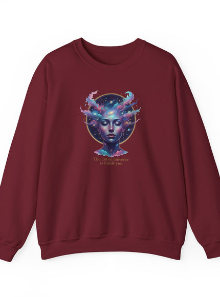 "The Universe is Inside of You" Unisex Adult Sweatshirt