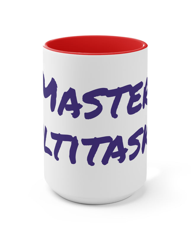 "Master Multitasker" Accent Mug