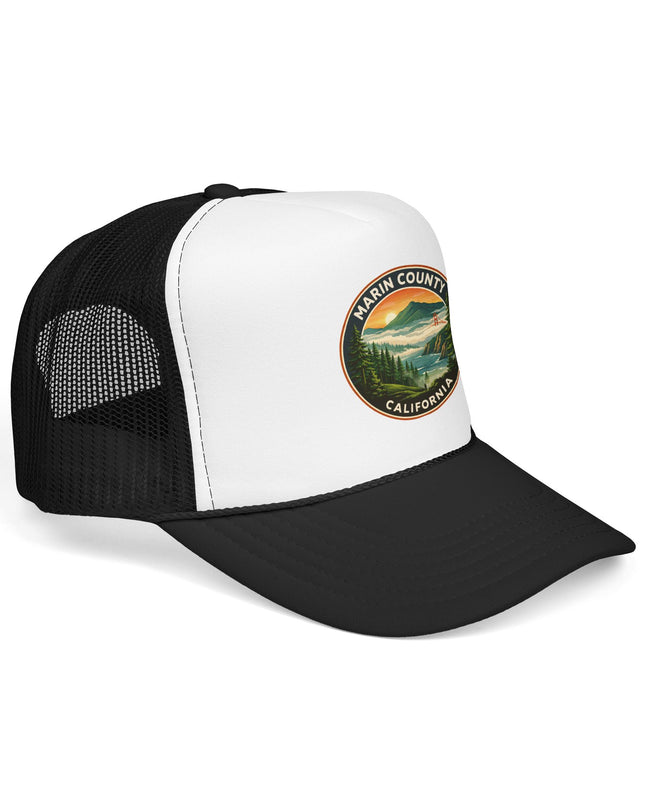 "Marin County, Above the Fog" Foam Trucker Hat