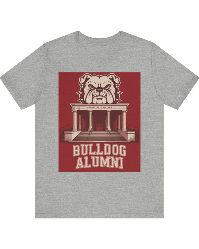 "Bulldog Alumni" Unisex Jersey Short Sleeve Tee