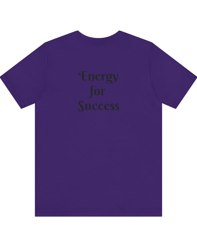 "I Speak Energy, (Energy for Success)" Men's and Women's Jersey Short Sleeve Tee