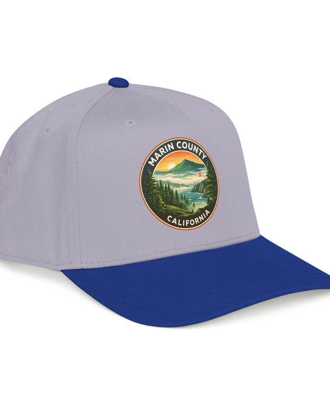"Marin County, Above the Fog" Mid Profile Baseball Cap
