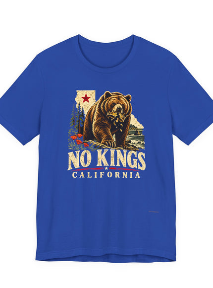 "No Kings California" Unisex Jersey Short Sleeve Tee