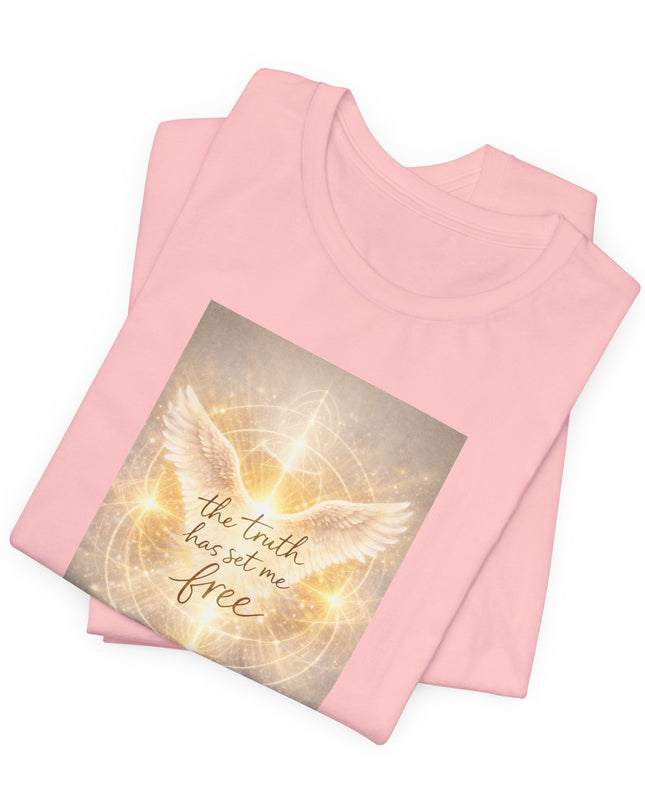 "The Truth Has Set Me Free" Unisex Jersey Short Sleeve Tee