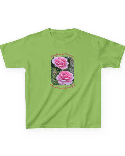 "Blessed and Beautiful" Kids Heavy Cotton Tee