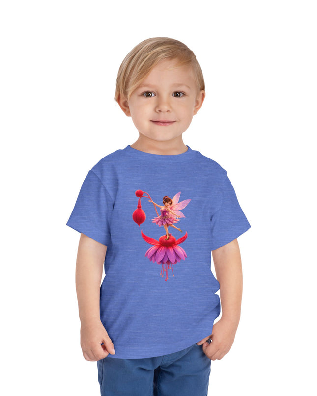 "Fuchsia Fairy" Toddler Short Sleeve Tee