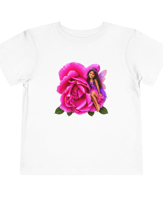 "Rose Fairy" Toddler Short Sleeve Tee