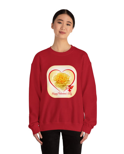 "Happy Valentine's Day" Unisex Adult Sweatshirt