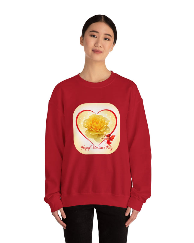 "Happy Valentine's Day" Unisex Adult Sweatshirt