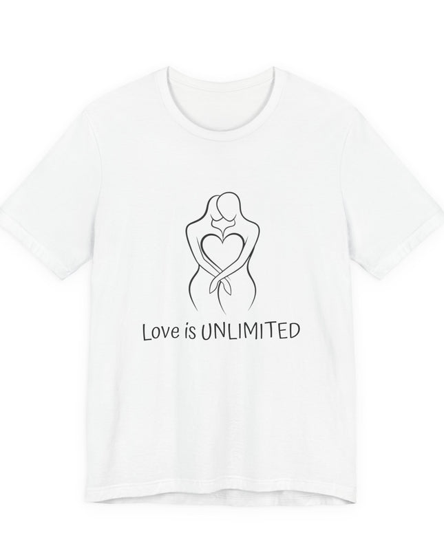 "Love is Unlimited" Unisex Jersey Short Sleeve Tee
