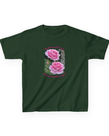 "Blessed and Beautiful" Kids Heavy Cotton Tee