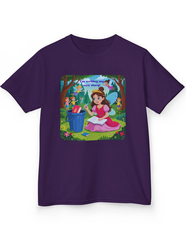 "I'm Writing my Own Story!" Kids Heavy Cotton Tee