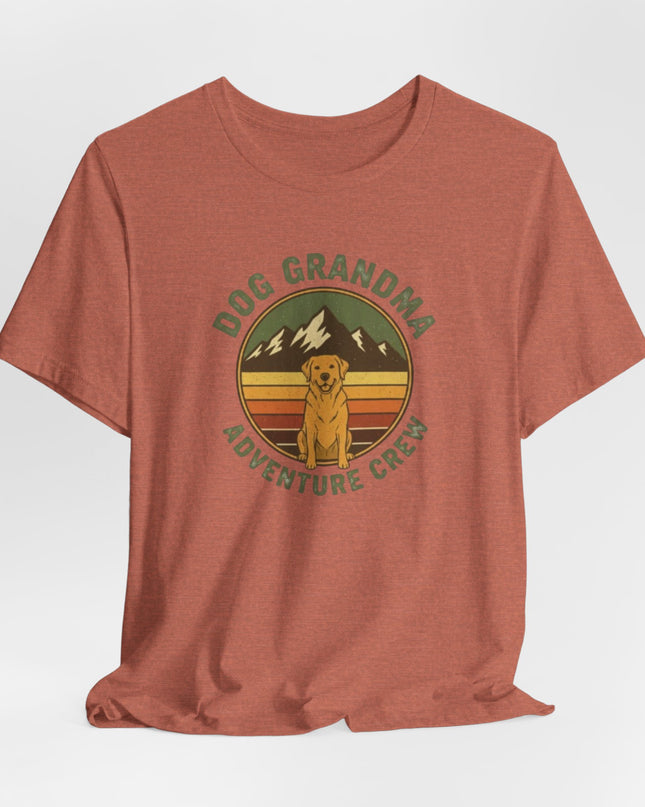 "Dog Grandma Adventure Crew" Unisex Jersey Short Sleeve Tee