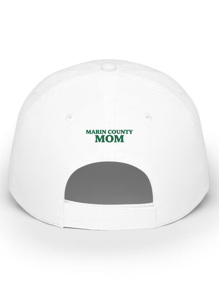 "Marin County Mom" Embroidered Low Profile Baseball Cap