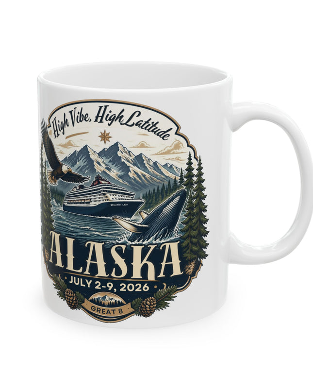 "Alaska" Ceramic Mug, (11oz, 15oz)