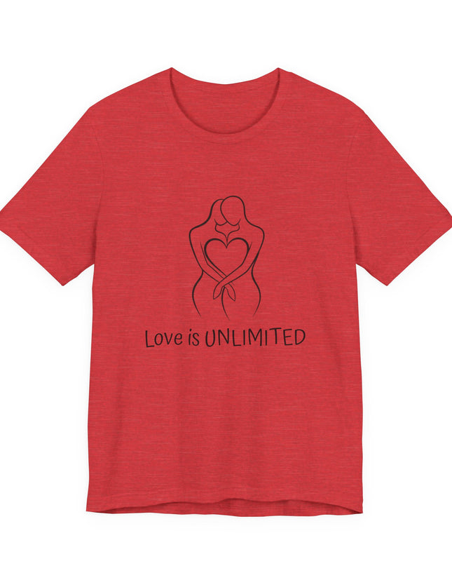 "Love is Unlimited" Unisex Jersey Short Sleeve Tee