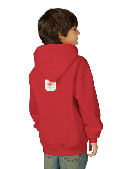 "My Mother Says I am Royalty" Youth Heavy Blend Hooded Sweatshirt