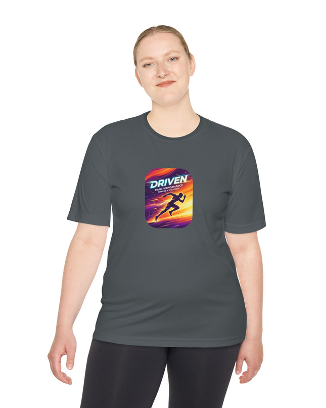 "Driven" Unisex Moisture Wicking Tee