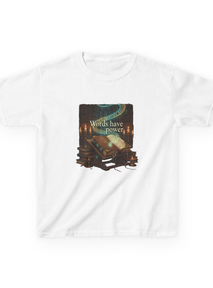 "Words Have Power" Kids Heavy Cotton Tee