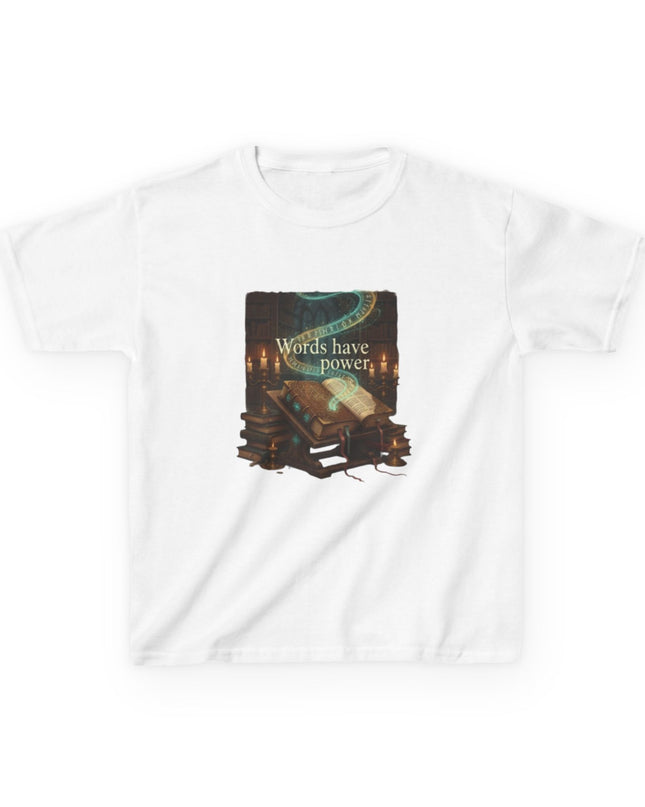 "Words Have Power" Kids Heavy Cotton Tee