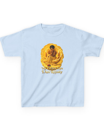 "My Father Says I am Royalty" Kids Heavy Cotton Tee