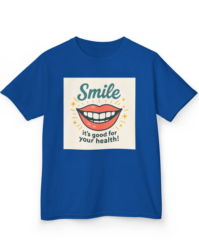 "Smile" Kids Heavy Cotton Tee