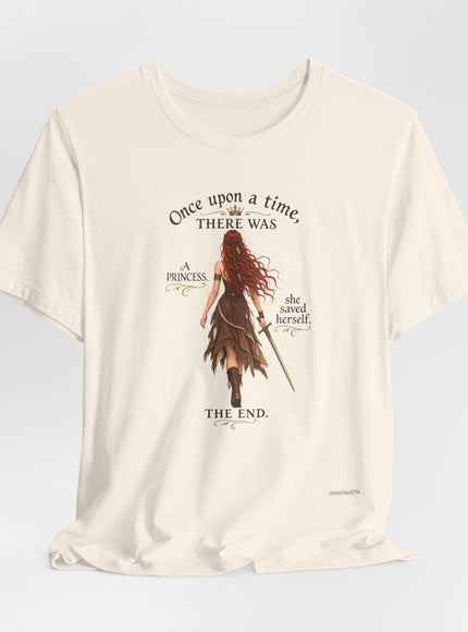 "She Saved Herself V5" Unisex Jersey Short Sleeve Tee