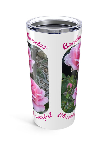 "Blessed and Beautiful" Tumbler 20oz