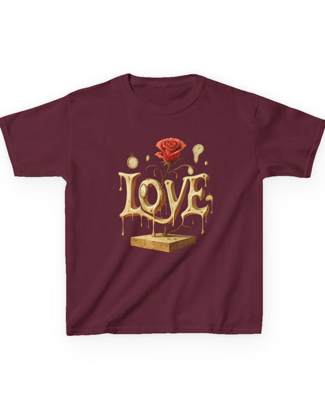"Love (Salvador Dali style)" Kids Heavy Cotton Tee