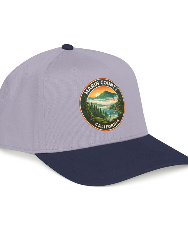 "Marin County, Above the Fog" Mid Profile Baseball Cap