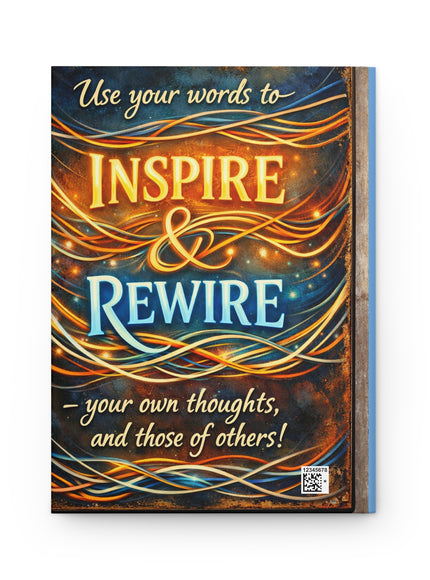 "Inspire and Rewire"Hardcover Journal Matte