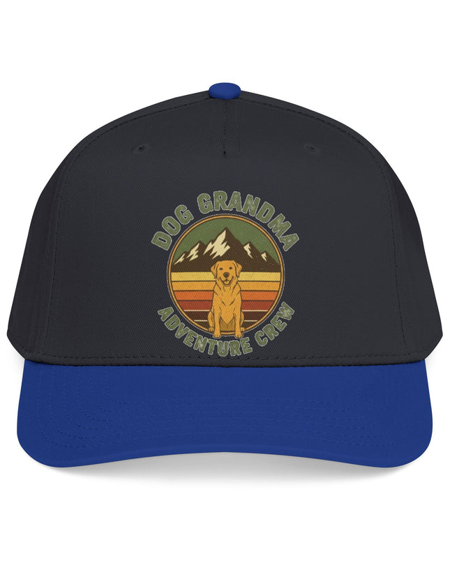 "Dog Grandma Adventure Crew" Mid Profile Baseball Cap
