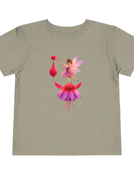 "Fuchsia Fairy" Toddler Short Sleeve Tee