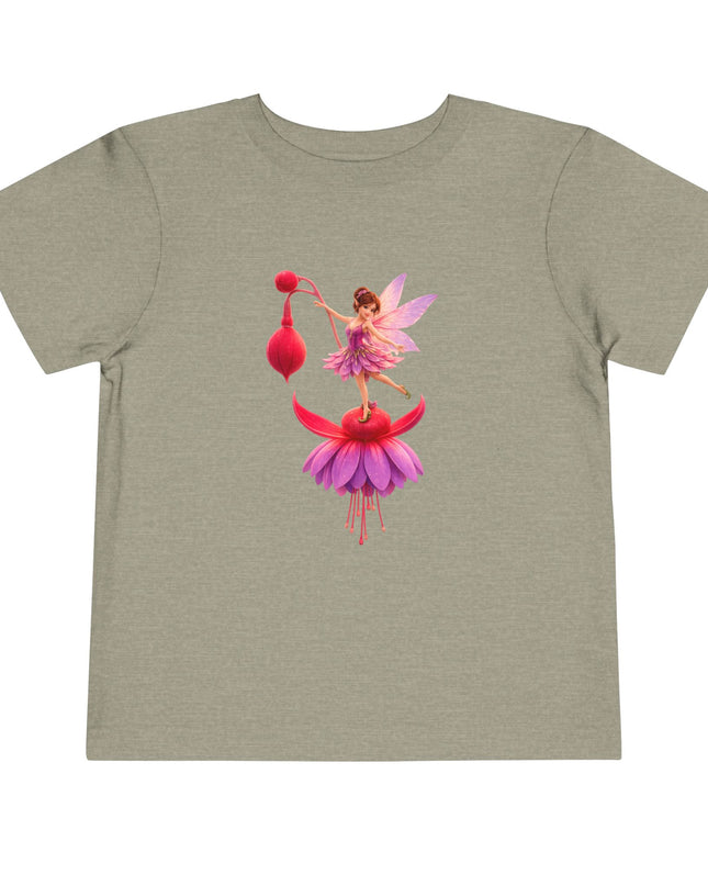 "Fuchsia Fairy" Toddler Short Sleeve Tee