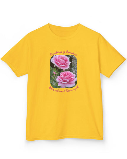 "Blessed and Beautiful" Kids Heavy Cotton Tee