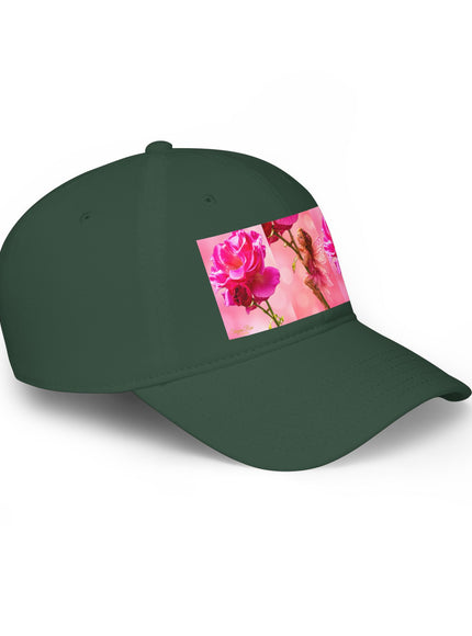 "Fairy Rose" Low Profile Baseball Cap