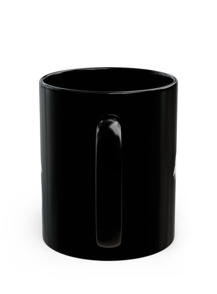 "Wasn't Me Kitty" Black Mug (11oz, 15oz)