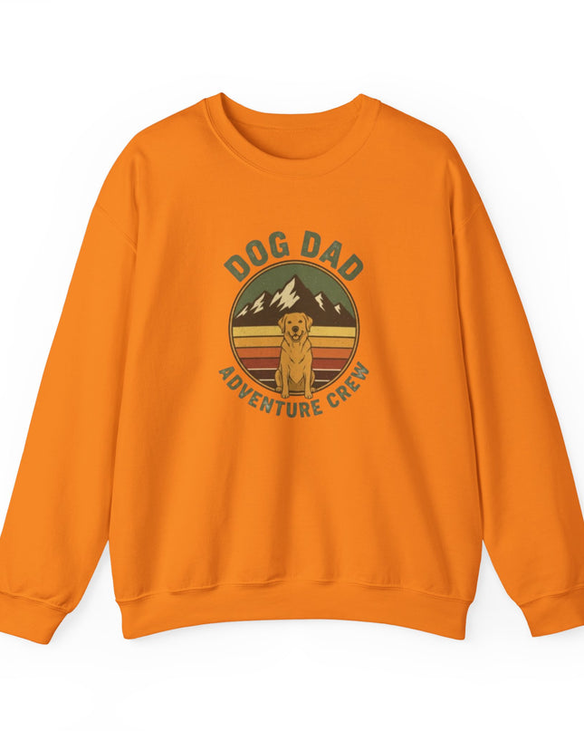 "Dog Dad Adventure Crew" Unisex  Adult Sweatshirt