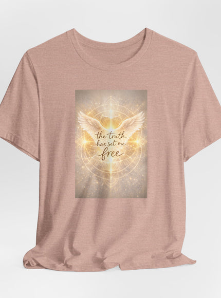 "The Truth Has Set Me Free" Unisex Jersey Short Sleeve Tee