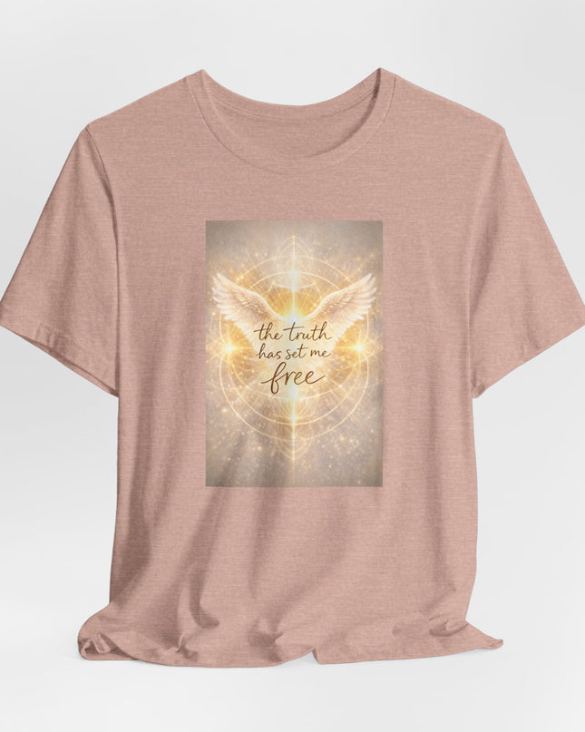"The Truth Has Set Me Free" Unisex Jersey Short Sleeve Tee