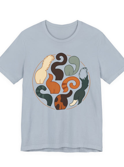 "Cat Tails (image)" Unisex Jersey Short Sleeve Tee