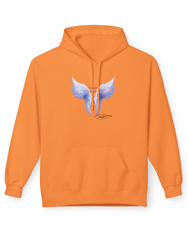 "Trust your Wings, Not the Branch" Unisex Midweight Softstyle Fleece Hoodie