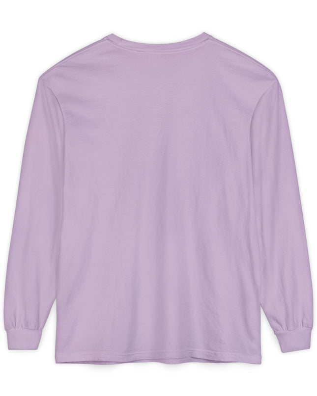 "Courageous Change Happening Within" Unisex Garment-dyed Long Sleeve T-Shirt
