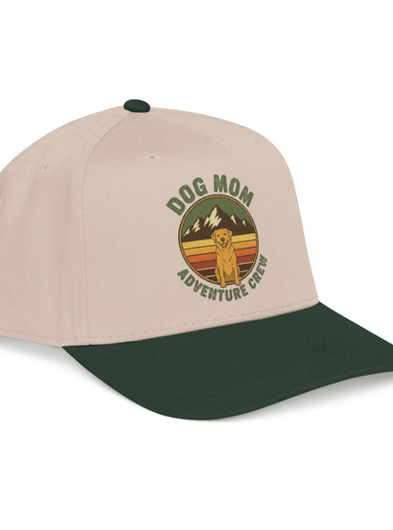 "Dog Mom" Mid Profile Baseball Cap