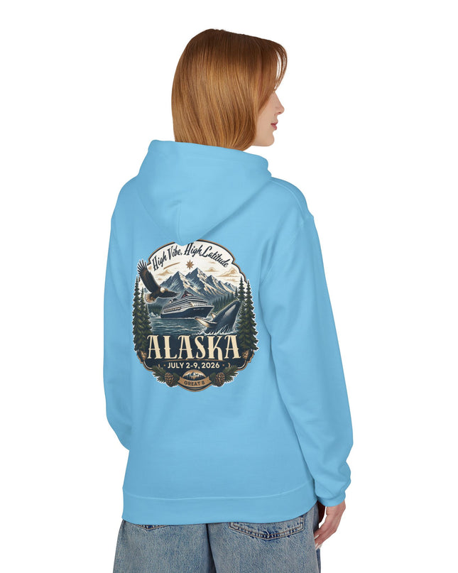 "Alaska" Unisex Midweight Softstyle Fleece Hoodie