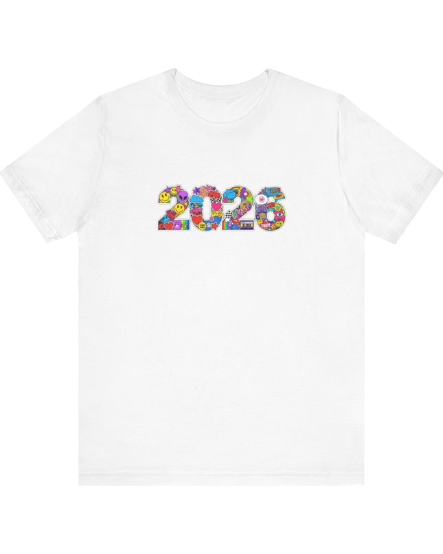 "2026 Stickers" Unisex Jersey Short Sleeve Tee