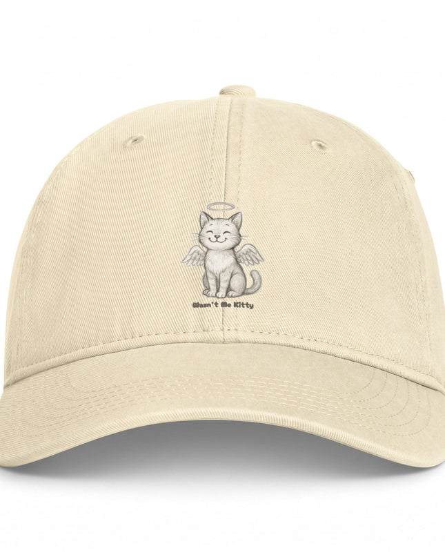 "Wasn't Me Kitty" Coastal Washed Cap
